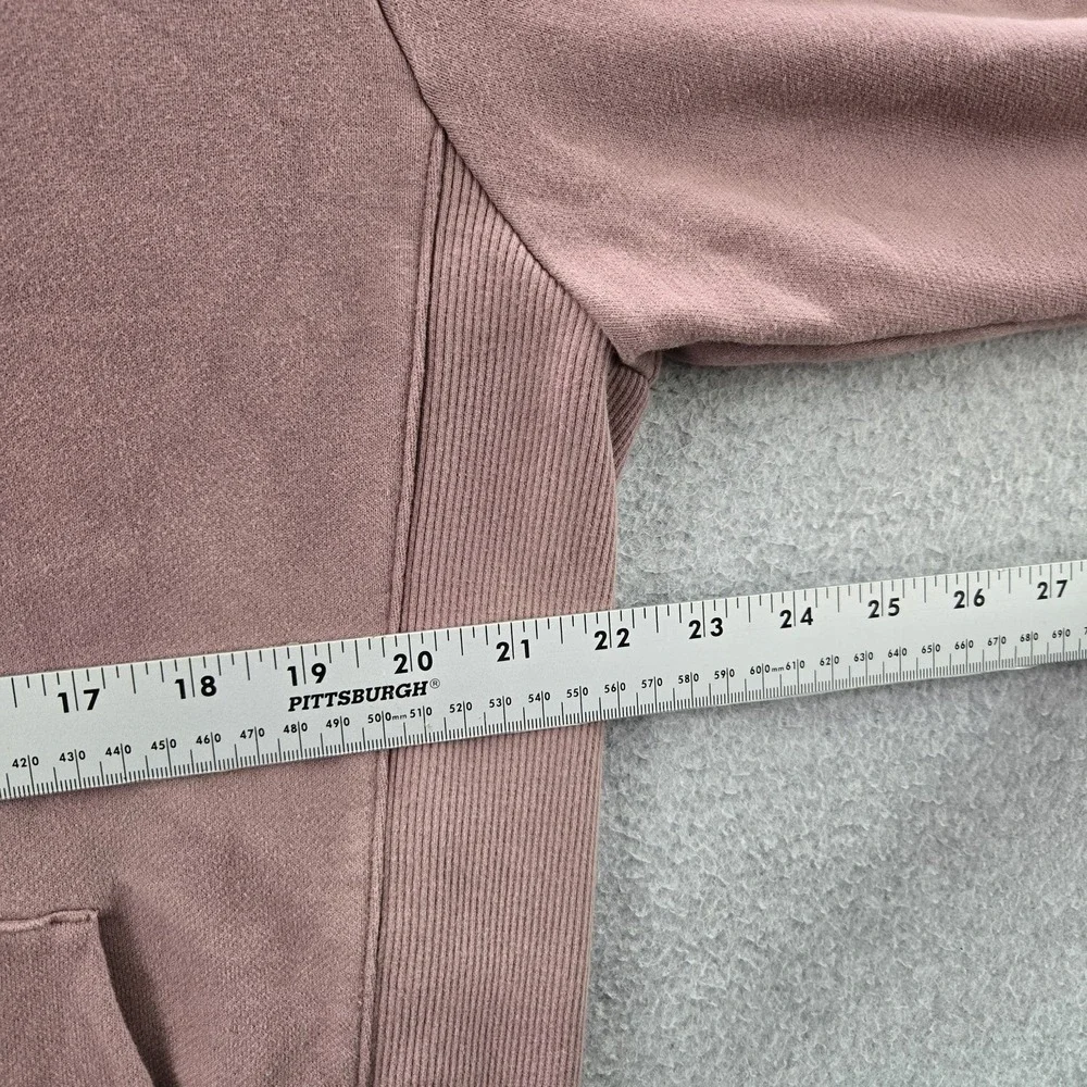 Outdoor Voices Women Hoodie L Brown Activewear Logo‎ Long Sleeve